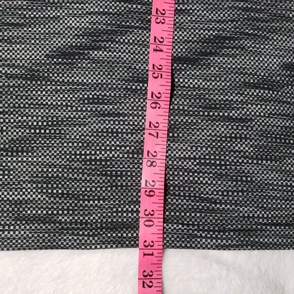 Haggar In Motion 1/4 Zip Knit Sweater Men's 2XL Black Gray Activewear Pullover‎ - Picture 8 of 8